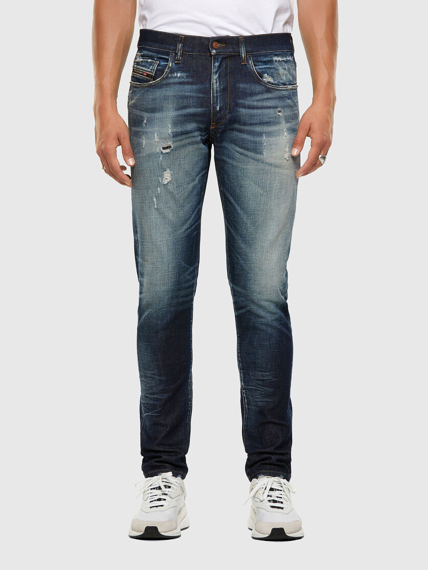 Diesel heren jeans D-strukt  - W28-L32 - slim - blauw - 0092l