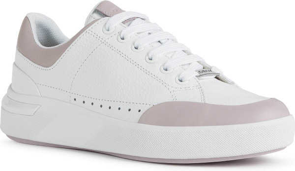 GEOX - Maat 38 - D DALYLA vrouwen Sneakers - wit/roze