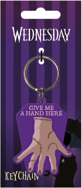 Wednesday Give me a Hand Here Sleutelhanger