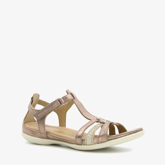 ECCO - maat 42- FLASH–Sandalen–Vrouwen–Metallic