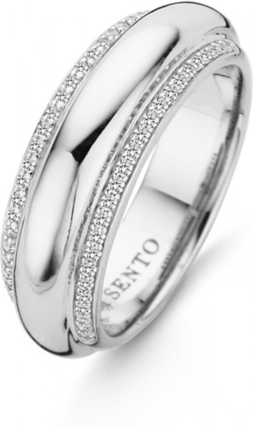 TI SENTO - Milano Ring 12143ZI - Ringmaat: 17.75 mm / maat 56