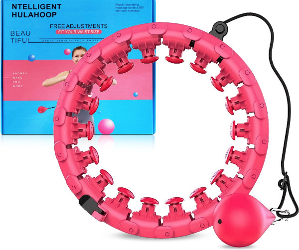 HoelaHoep Met Gewicht - Hoela Fitness Kinderen En Volwassenen - Weight hoop 1.5 KG - Hula hoop