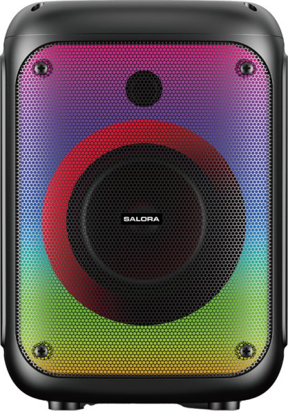 Salora PartySpeaker S1 - Box - Speaker - Party box - Zwart