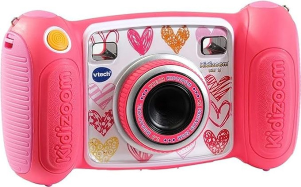 VTech Kidizoom KID 3 2 megapixel camera voor kinderen, compactcamera, 4x digitale zoom, JA