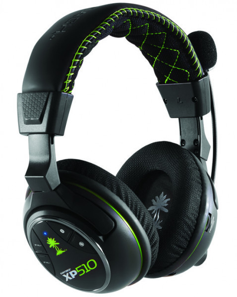 Turtle Beach Ear Force XP510 Wireless 5.1 Virtueel Surround Gaming Headset - Zwart (PS3 + Xbox 360 +