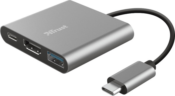 Trust Dalyx - 3-in-1 Multiport USB-C Adapter