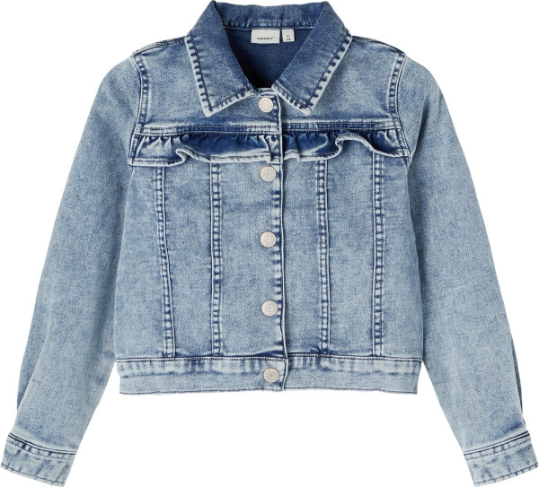 NAME IT - Maat 92 - NKFTALLI DNM1677 SWE JACKET Meisjes Jas
