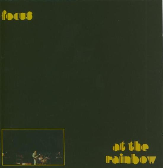 Focus - Live At The Rainbow - CD