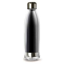 Asobu - Viva La Vie Waterfles - 525 ml - Zwart