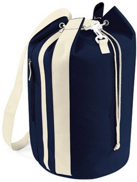 Duffle strandtas Navy/naturel