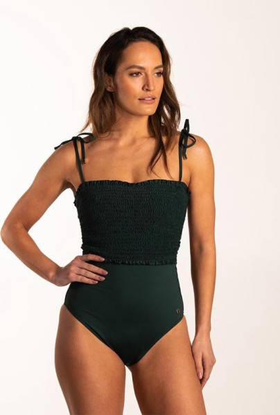 Beachlife Maat 40C Rich Green Smock badpak met beugel Dames