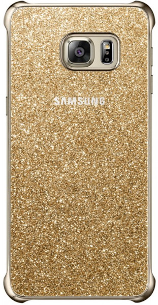 Samsung Glitter Cover voor Samsung Galaxy S6 Edge Plus - Goud