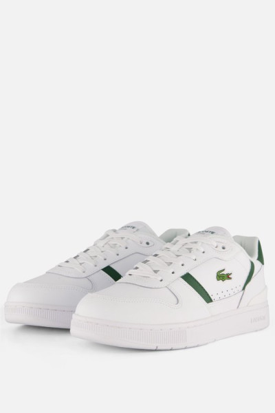 Lacoste - maat 46- T Clip SET - Heren Sneakers - Wit - Groen