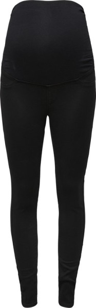 ONLY - Maat L - MATERNITY OLMRAIN LIFE REG SKINNY JEGGING BLACK DN Dames Jeans