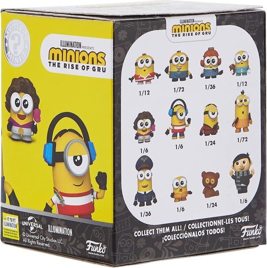 Minions II Mystery Minis Vinyl Mini Figure 6 cm Blind Box