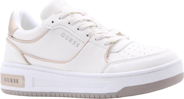 Guess - maat 37- Tokyo Lage Dames Sneakers - Wit-Goud