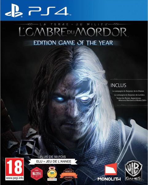 Middle Earth Shadow Of Mordor - Game Of The Year Edition - PS4