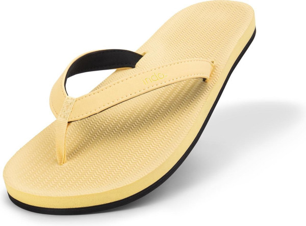 Indosole - maat 35-36- Flip Flops Essential Light Teenslippers - Zomer slippers - Dames - Geel