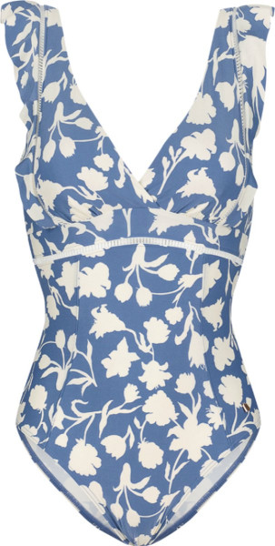 Beachlife - Maat 75B - Flower Fest ruches badpak - dames