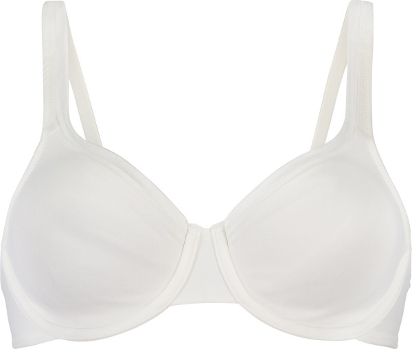 Hunkemöller - Maat 85C Niet-voorgevormde BH Satin fleece - wit