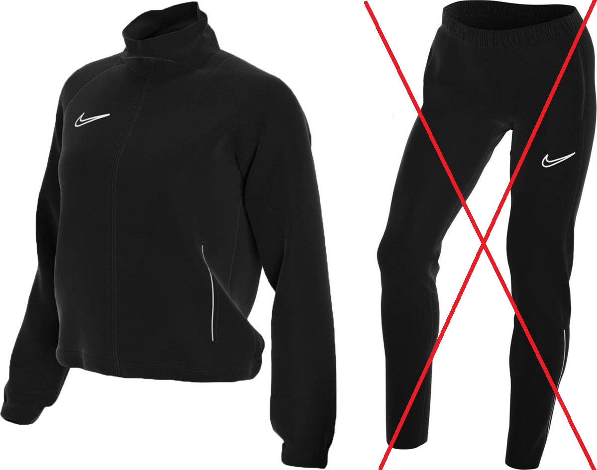 Vergelijking sarcoom ik ben gelukkig Nike Nike Academy Trainingsbroek - Maat M - Vrouwen - zwart/wit | DGM Outlet