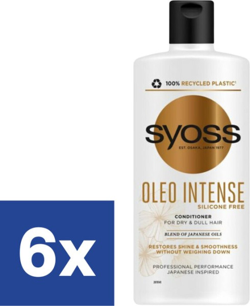 Syoss Conditioner Oleo Intense Blend - 6 x 440 ml