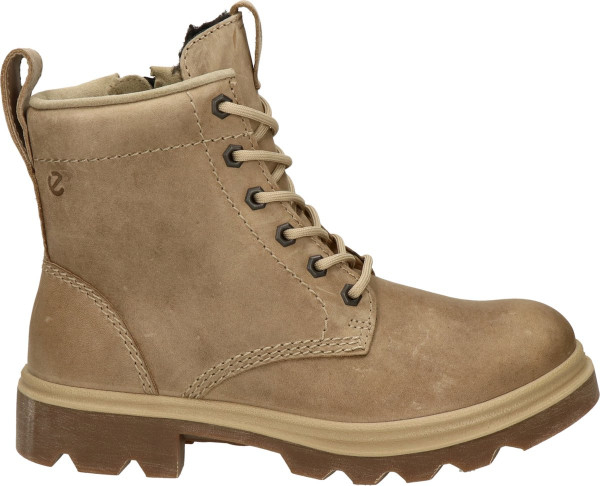 Ecco - Maat 40 - Grainer dames veterboot - Ecru