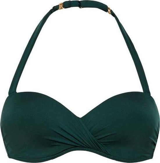 Beachlife Maat 36C Rich Green Voorgevormde bikinitop met beugel Dames