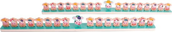 BS Toys Bordspel Welke koe ben ik? - Variant van Wie Ben Ik - Speelgoed Raad de Koe - Gezelschapsspe