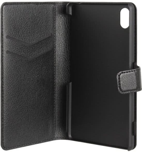XQISIT Slim Wallet for Xperia Z2 black