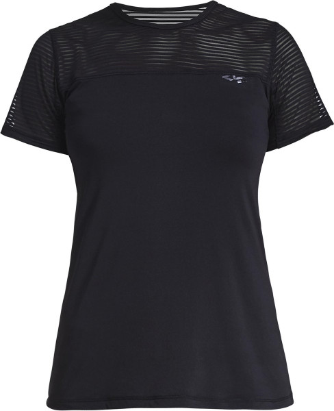 Rohnisch - Maat S Miko Tee Dames Sportshirt - Black
