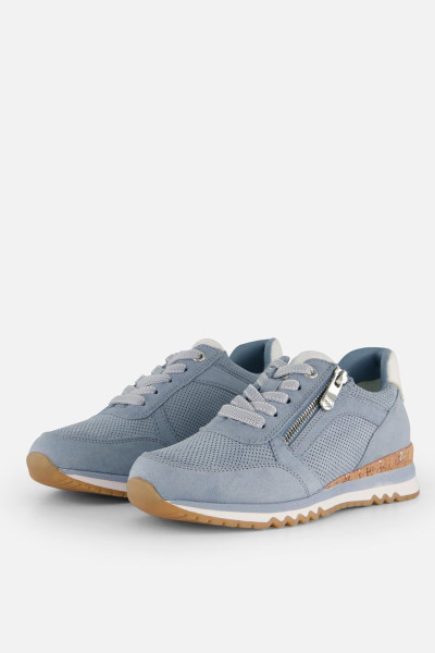 Marco Tozzi Sneakers - maat 38 - blauw Synthetisch - Dames