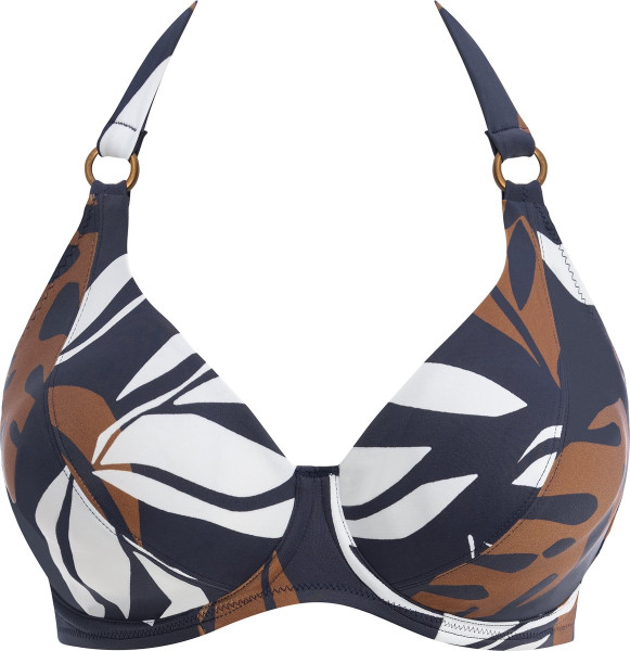Fantasie - Maat 80D - Lake Orta UW Halter Bikini Top Dames Bikinitopje
