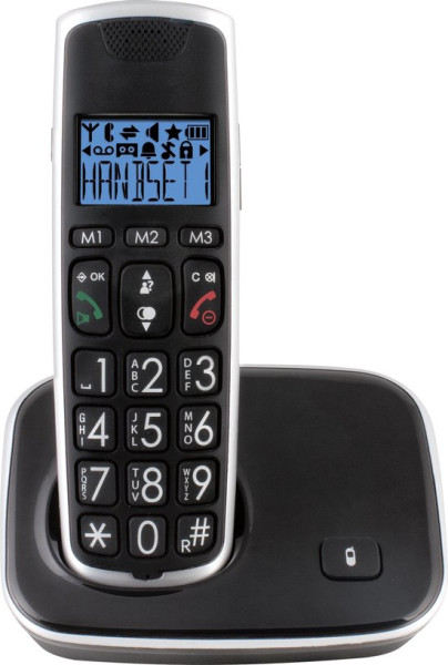 Profoon PDX-2708 Big Button DECT Telefoon - Extra groot verlicht display (1.8”) en groot toetsenbord