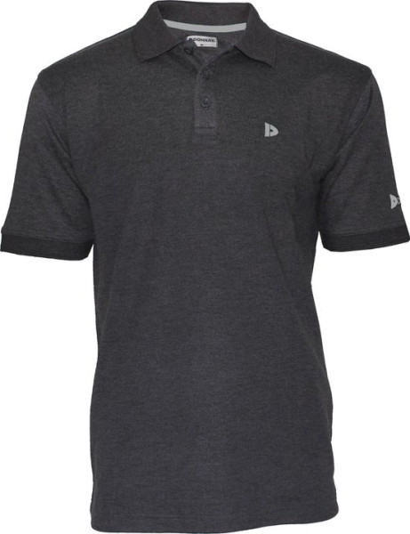 Donnay maat S - Polo (Noah) - Sportpolo - Heren - Charcoal (037)