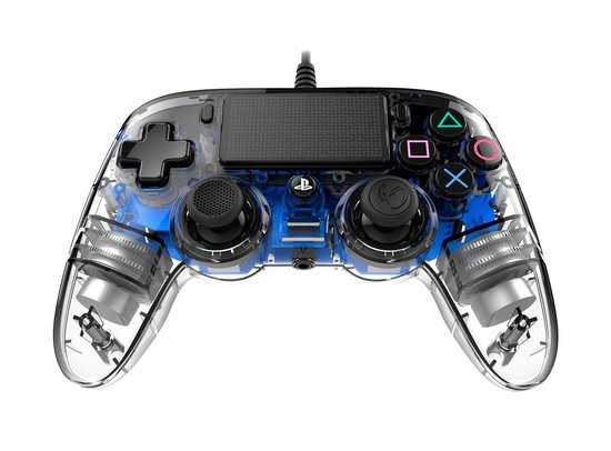 Officiele Gelicenseerde Compacte Bedrade LED Controller - PS4 - Blauw