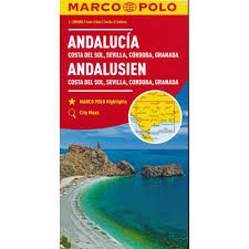 MARCO POLO Karte Andalusien, Costa del Sol, Sevilla, Cordoba, Granada 1:200 000