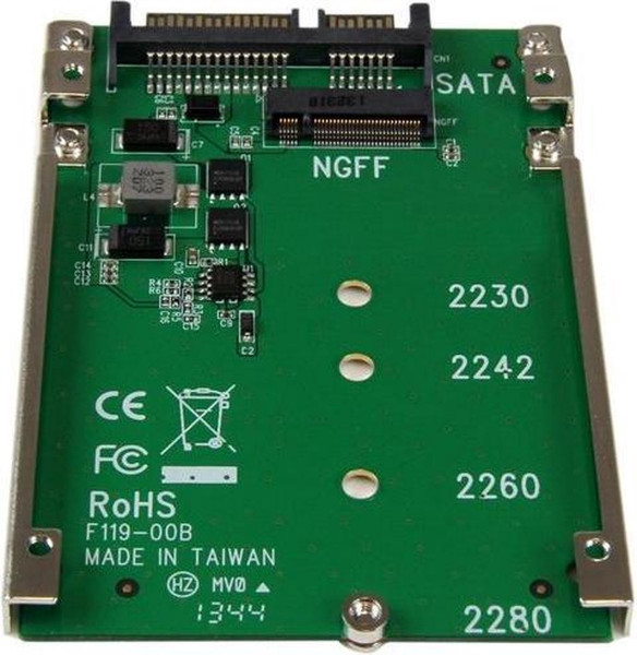 StarTech.com M.2 SSD naar 2,5 inch SATA-adapter / converter