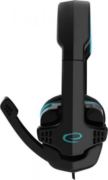 Gaming Headset met Microfoon - PC - Wired met Volumeregeling– Blauw/Zwart