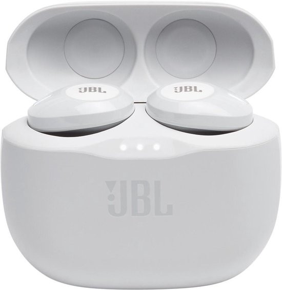 JBL Tune 125TWS Wit - Volledig draadloze oordopjesJBL Tune 125TWS Wit - Volledig draadloze oordopjes
