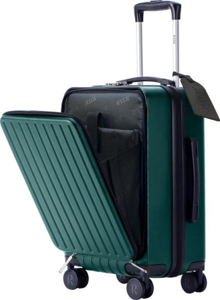 Handbagage Koffer 36L - Dubbel TSA Slot - Extra sterke Rits met Voorvak - Unisex