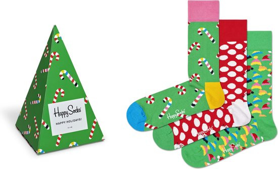 Happy Socks Holiday Tree Giftbox - Maat 36-40