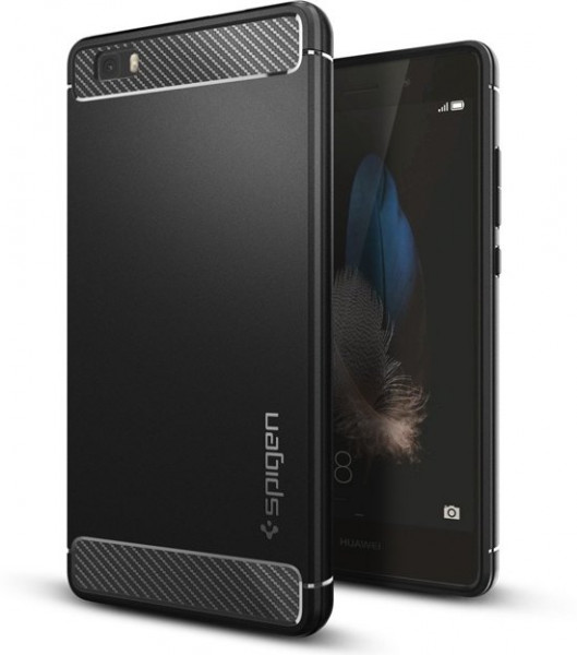 Spigen Rugged Armor for P8 LITE black