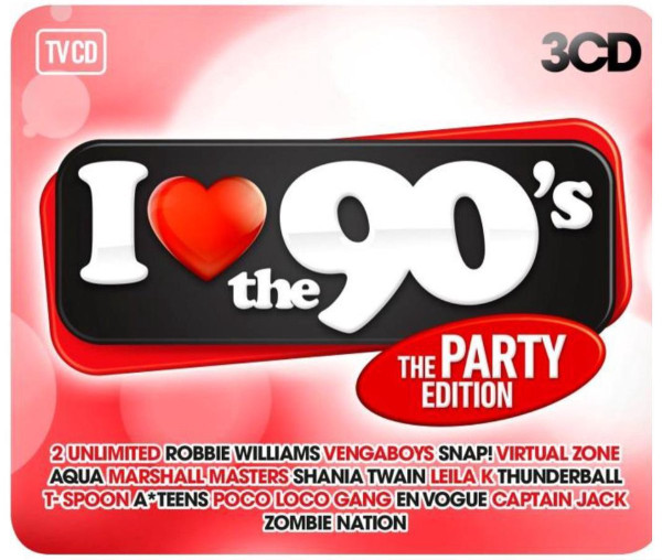I Love The 90's - The Party Edition 3CD