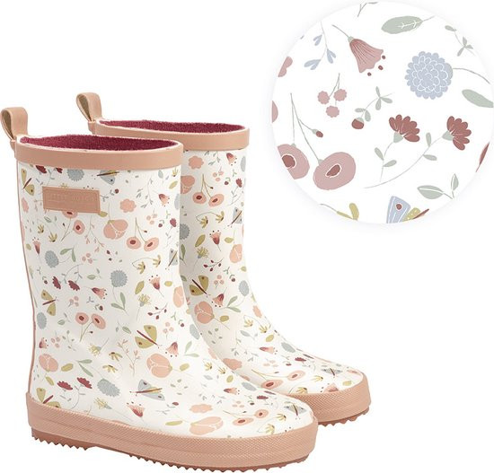 Little Dutch - maat 26-27- regenlaars - Flowers & Butterflies - kinderregenlaarzen