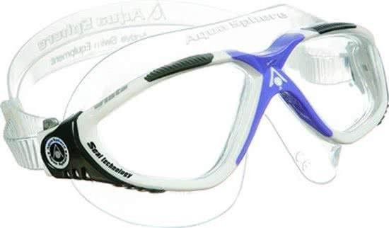 Aqua Sphere Vista Lady - Zwembril - Clear Lens - Wit/Lavender