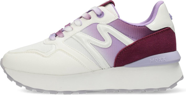 Mexx - maat 39- Sneaker Juju Humper White-purple Dames