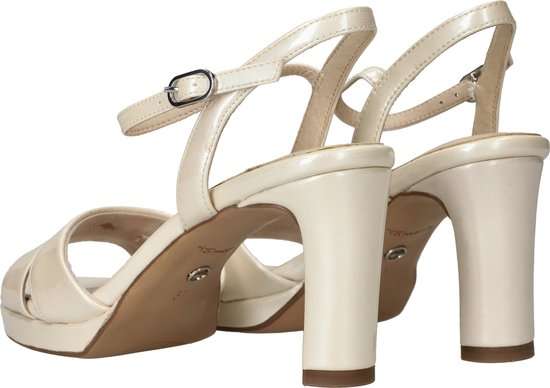 Tamaris maat 37 Sandalen met hak wit Synthetisch Dames DGM Outlet