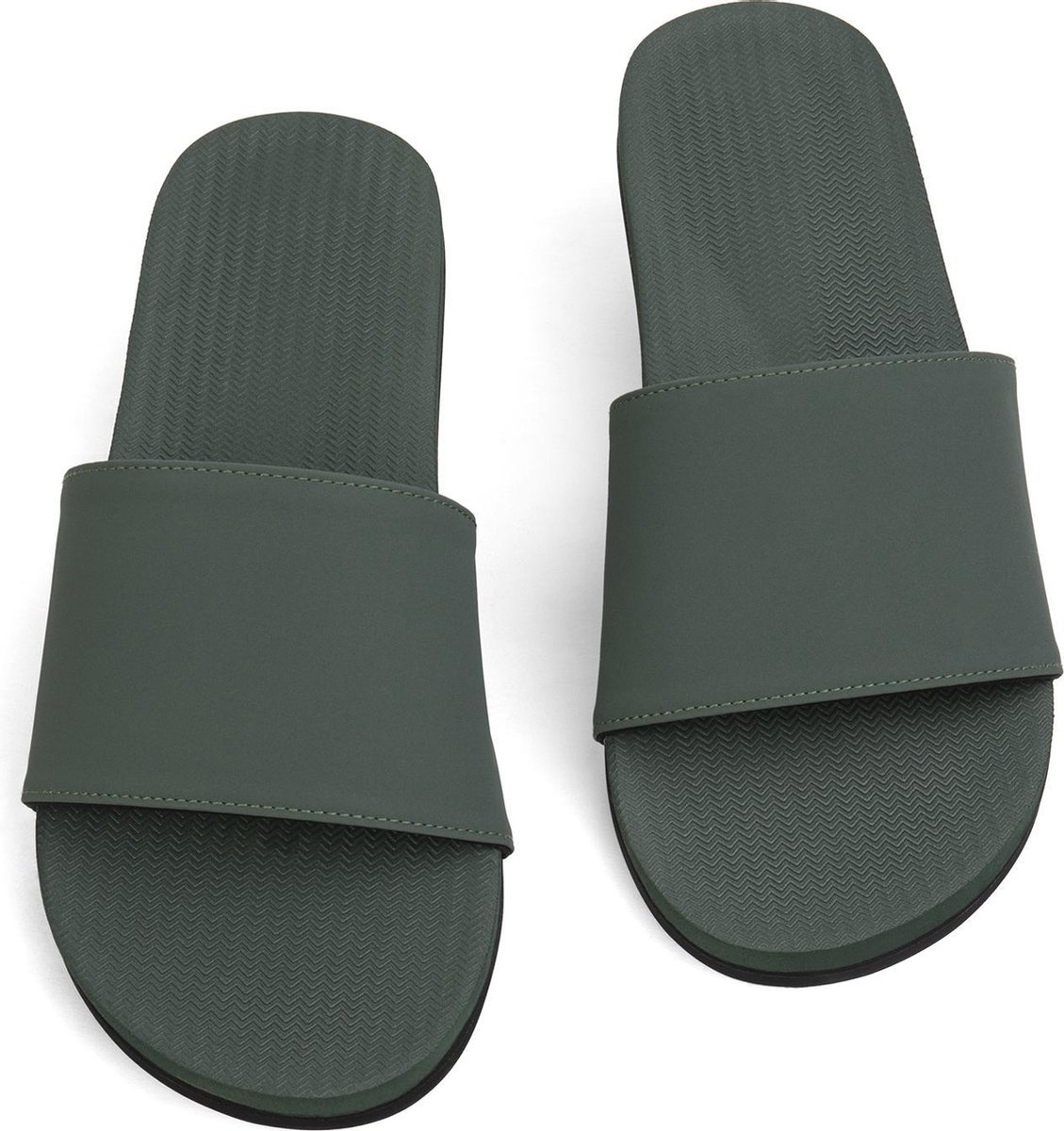 Het strand Ja wenselijk Indosole Slides Essential Heren Slippers - Groen - Maat 39/40 | DGM Outlet