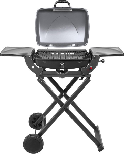Teesa TSA0150 - Draagbare gasbarbecue BBQ 1000 met onderstel